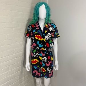 Stranger Things Eleven 80s Romper Costume/Cosplay